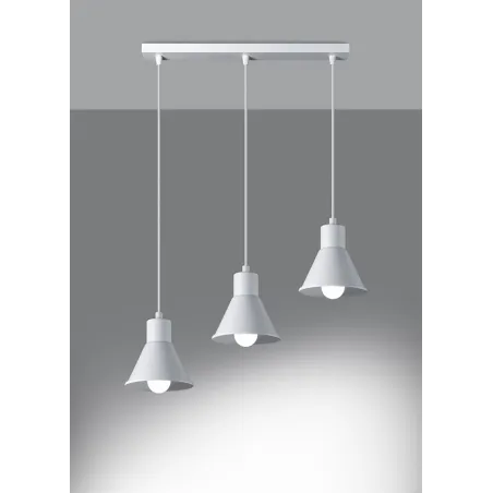 Suspension TALEJA 3 blanc [E27]