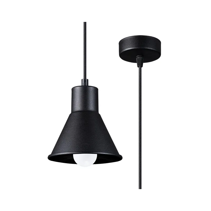 Suspension TALEJA 1 noir [E27]