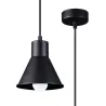 Suspension TALEJA 1 noir [E27]