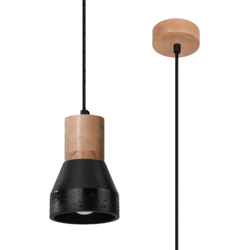 Suspension QUBIC noir