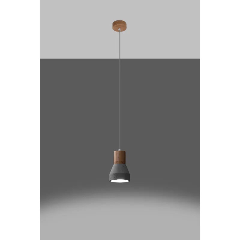 Suspension QUBIC gris