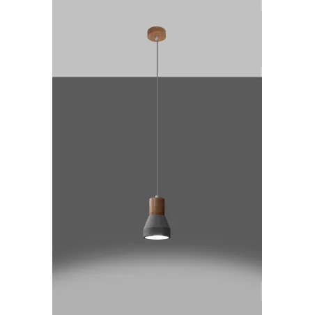 Suspension QUBIC gris