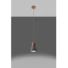 Suspension QUBIC gris