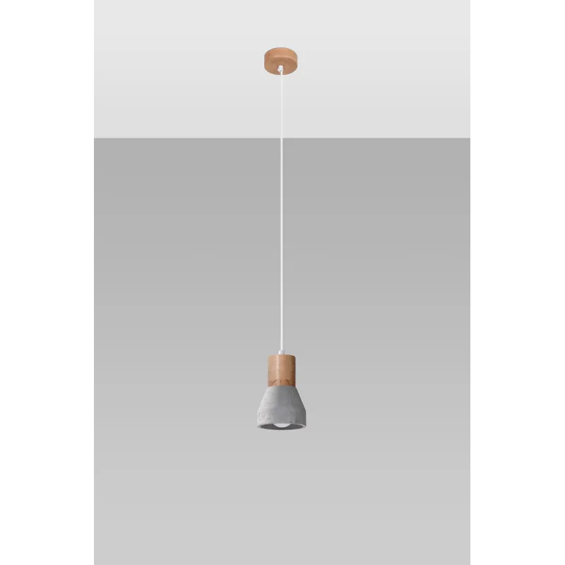 Suspension QUBIC gris