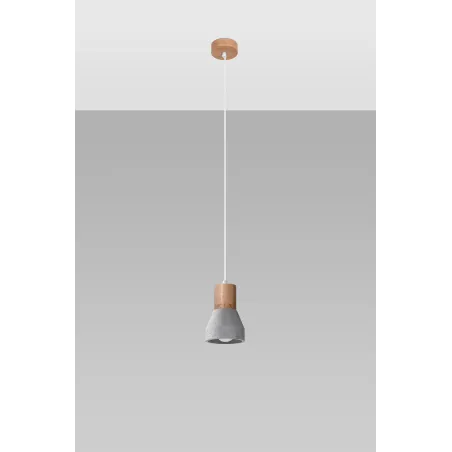 Suspension QUBIC gris