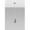 Suspension QUBIC gris