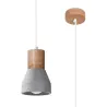 Suspension QUBIC gris
