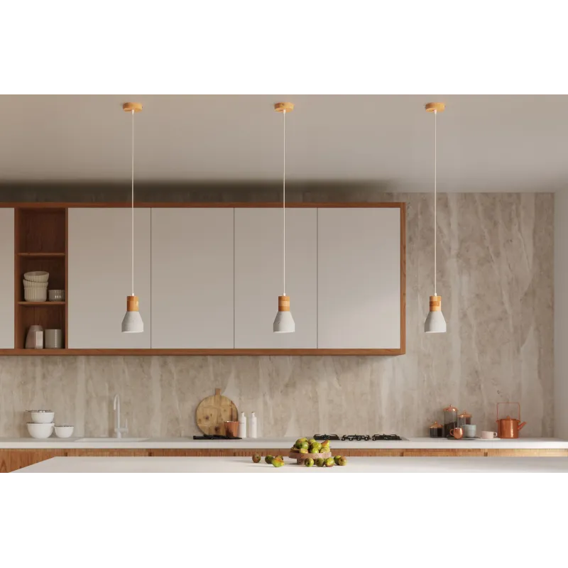 Suspension QUBIC gris