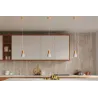 Suspension QUBIC gris