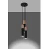 Suspension PABLO 3P noir