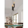 Suspension PABLO 3P noir