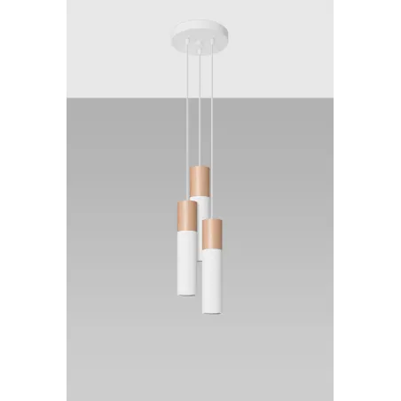 Suspension PABLO 3P blanc