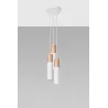 Suspension PABLO 3P blanc