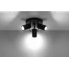 Plafonnier RING 3P noir