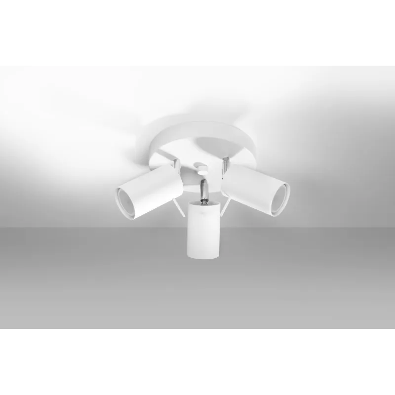 Plafonnier RING 3P blanc