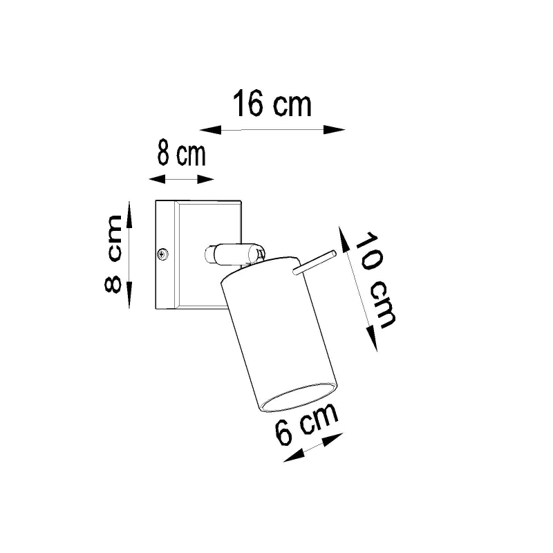 Applique  LEO béton