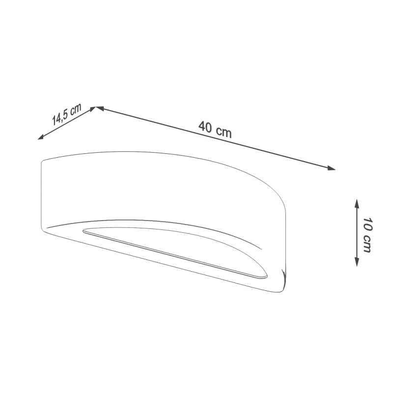 Applique  ATENA béton