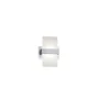 TRIO Applique intérieur aluminium balayé et blanc PLATON - Pas cher