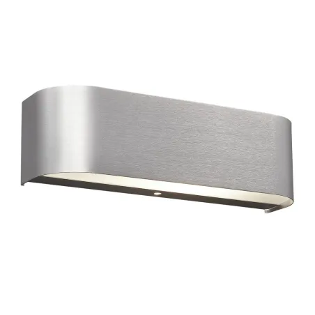 TRIO Applique intérieur aluminium balayé et blanc ADRIANO - Pas cher