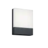 TRIO Applique extérieur antracite et blanc PECOS - Pas cher