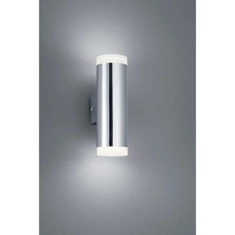 TRIO Applique intérieur chrome et blanc RAY - Pas cher