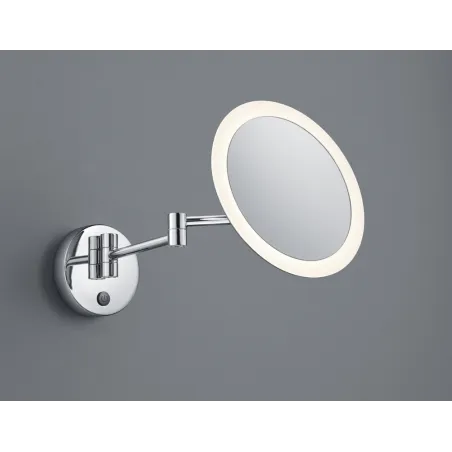 TRIO Applique intérieur chrome et blanc VIEW - Pas cher