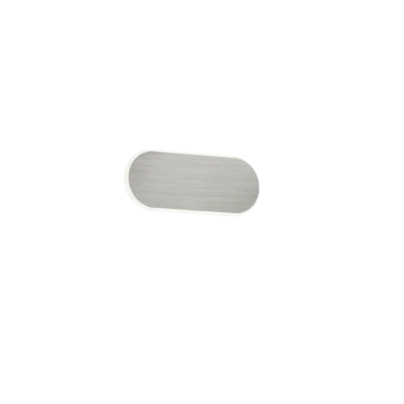 TRIO Applique intérieur nickel mat et blanc CARLO - Pas cher