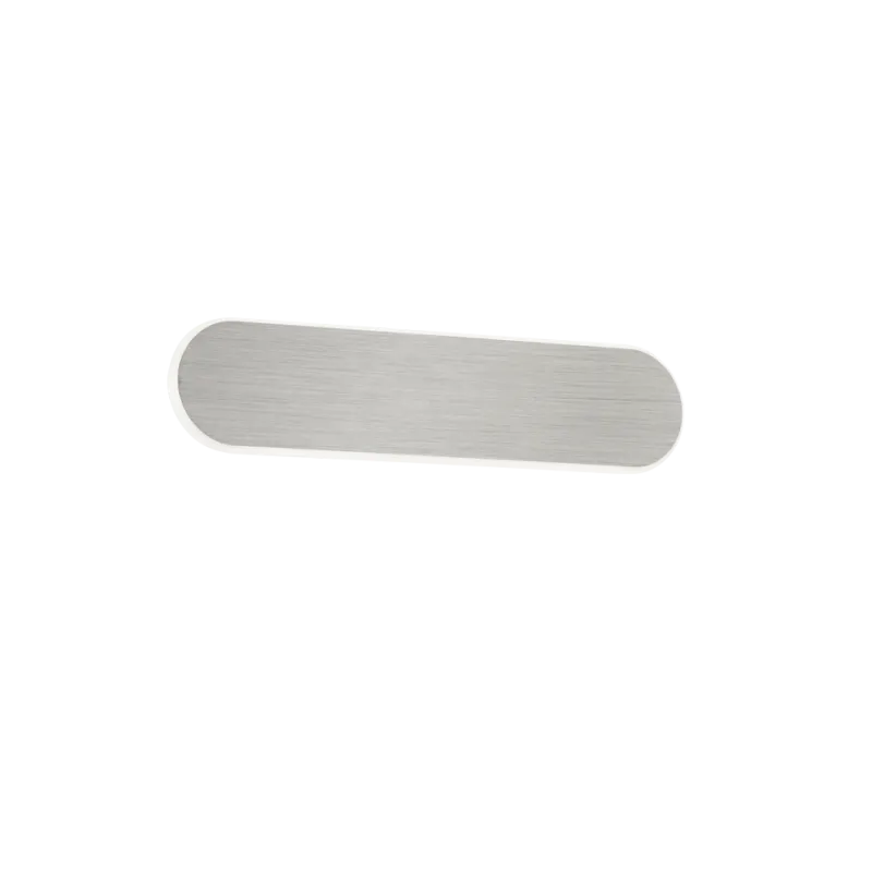 TRIO Applique intérieur nickel mat et blanc CARLO - Pas cher