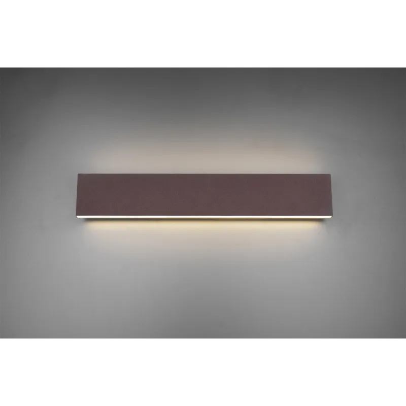 TRIO Applique intérieur rouille et blanc CONCHA - Pas cher