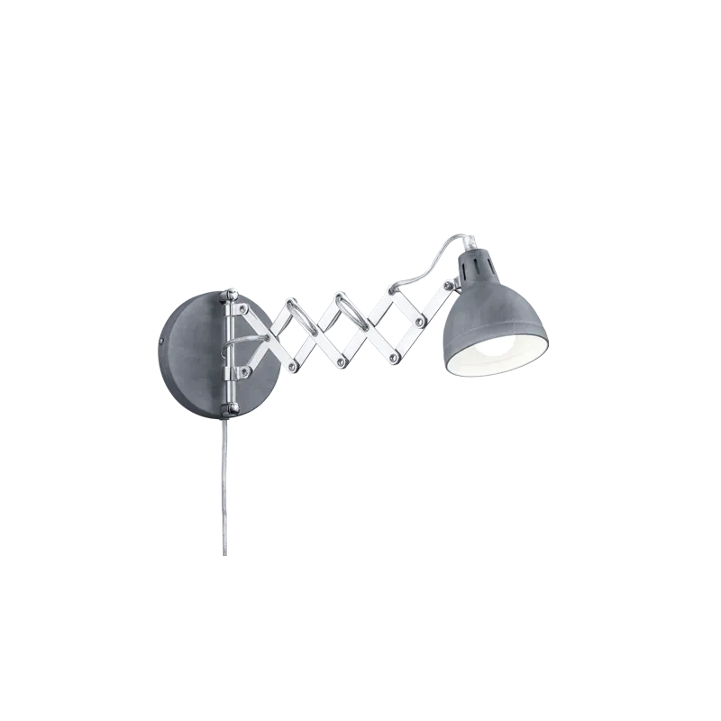 TRIO Applique intérieur couleur beton et couleur beton SCISSOR - Pa...