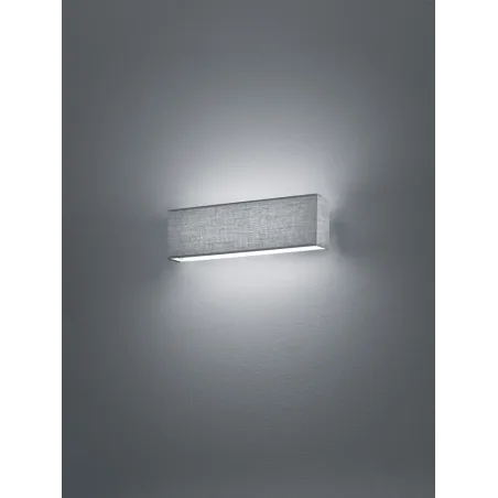 TRIO Applique intérieur blanc et gris LUGANO - Pas cher