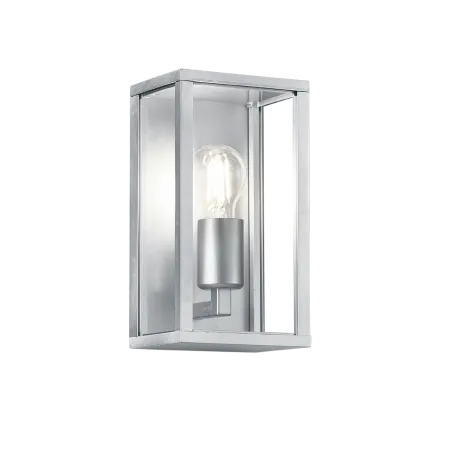 TRIO Applique extérieur zinkfarbig et transparent claire GARONNE - ...