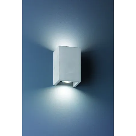 TRIO Applique intérieur couleur beton CUBE - Pas cher