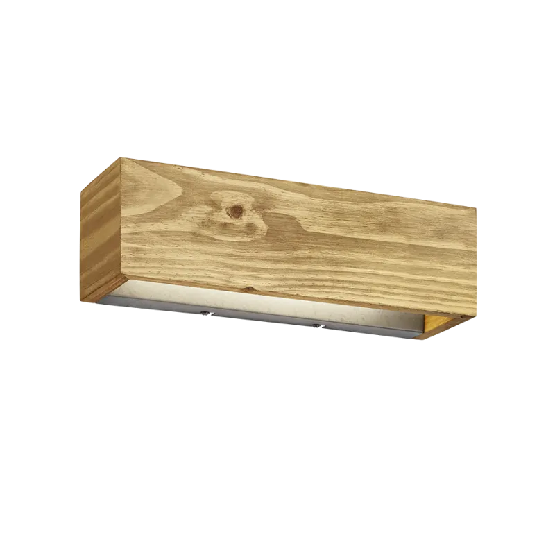 TRIO Applique intérieur couleur bois BRAD - Pas cher