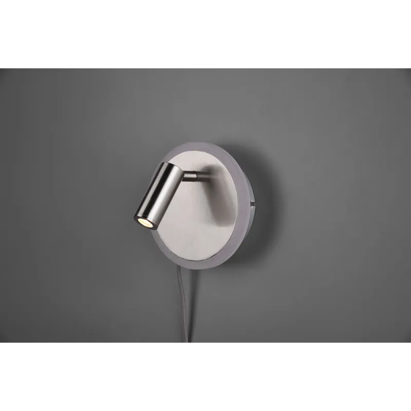 TRIO Applique intérieur nickel mat JORDAN - Pas cher