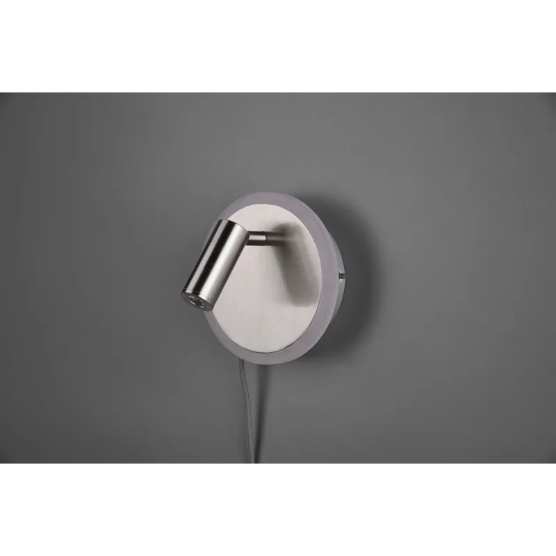 TRIO Applique intérieur nickel mat JORDAN - Pas cher