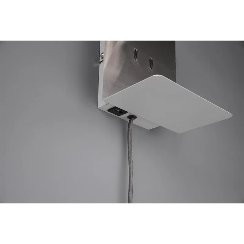 TRIO Applique intérieur nickel mat ELEMENT - Pas cher