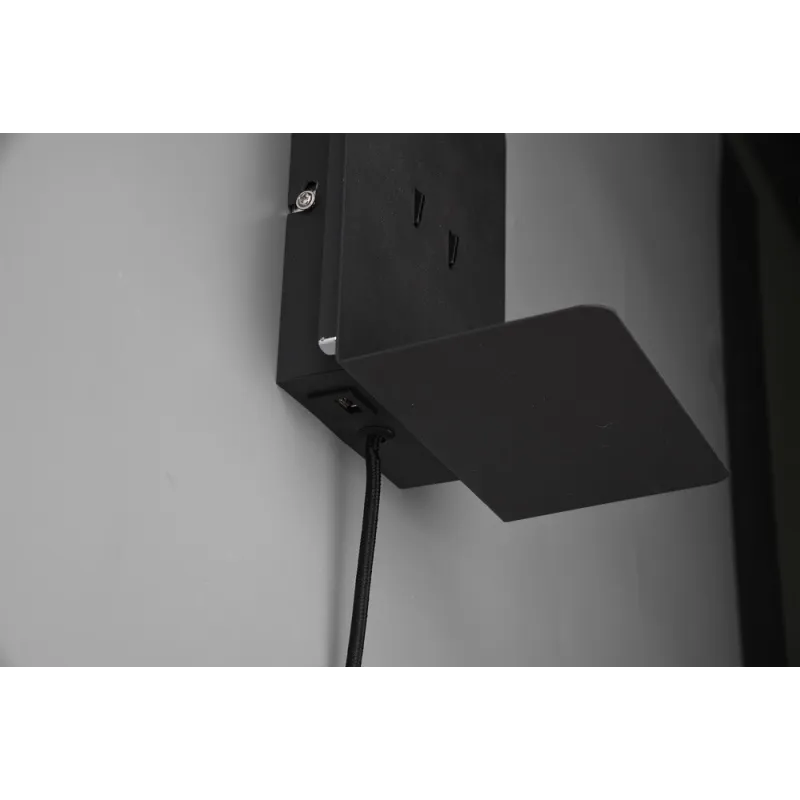 TRIO Applique intérieur noir mat ELEMENT - Pas cher