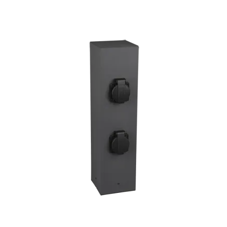 TRIO Gartensteckdose extérieur antracite GARDEN SOCKET - Pas cher
