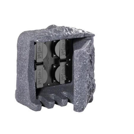 TRIO Gartensteckdose extérieur gris GARDEN SOCKET - Pas cher