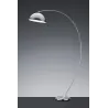 TRIO Lampadaire intérieur nickel mat FLORESTAN - Pas cher