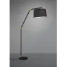 TRIO Lampadaire intérieur noir mat TRACY - Pas cher