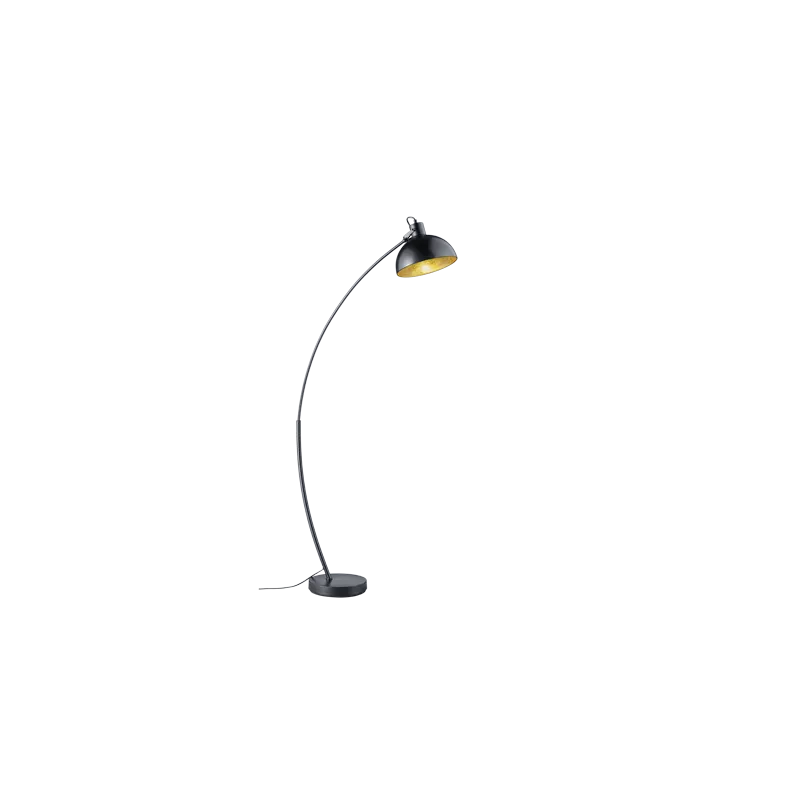 TRIO Lampadaire intérieur noir mat RECIFE - Pas cher