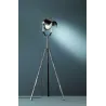 TRIO Lampadaire intérieur argent antique et blanc NO.5 - Pas cher