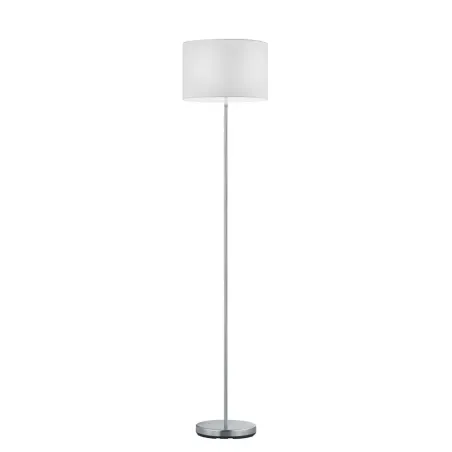 TRIO Lampadaire intérieur nickel mat et blanc HOTEL - Pas cher