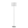 TRIO Lampadaire intérieur nickel mat et blanc HOTEL - Pas cher