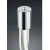 TRIO Lampadaire intérieur nickel mat et blanc LOOP - Pas cher