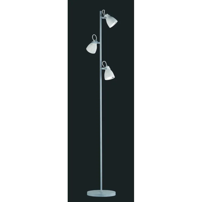 TRIO Lampadaire intérieur couleur beton et couleur beton CONCRETE -...