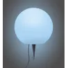 TRIO Lampadaire extérieur blanc NECTOR - Pas cher
