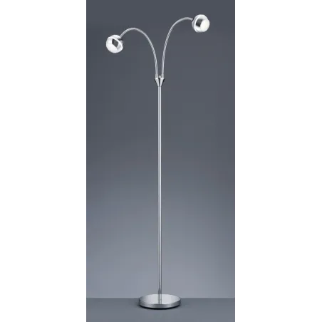 TRIO Lampadaire intérieur chrome BALOUBET - Pas cher